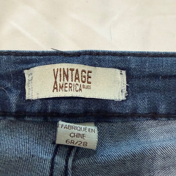 Vintage America Blues Boho Skinny Jean, size 6 - Picture 3 of 5